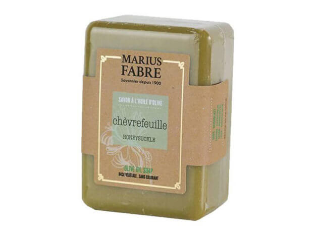 Sapone all'olio d'oliva - caprifoglio - 150 g - Marius Fabre
