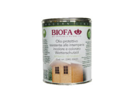 Olio protettivo naturale per esterni resistente alle intemperie - codice 2043 - 1 l - BIOFA