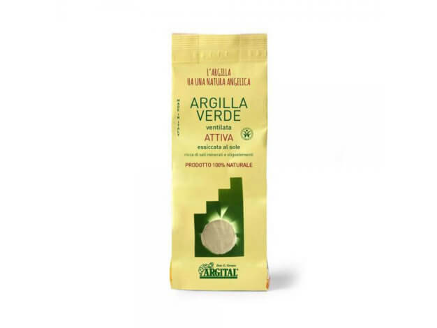 Argilla verde ventilata attiva - 500 g - Argital