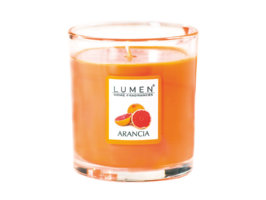Candela vegetale in bicchiere - Arancia - 125 ml - Lumen
